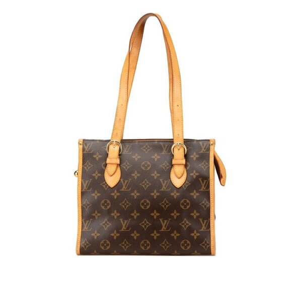 LOUIS VUITTON Brown Monogram Leather Shoulder Bag - Picture 1 of 13